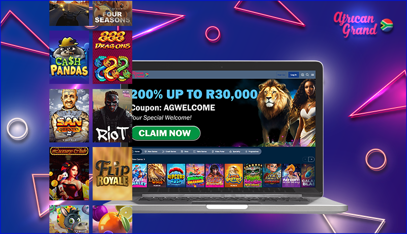 African Grand casino offers +5000 games