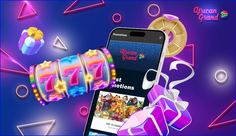 There are 2 free spins bonuses on the African Grand website